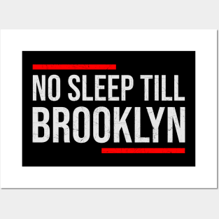 No Sleep Till Brooklyn // HIp Hop Posters and Art